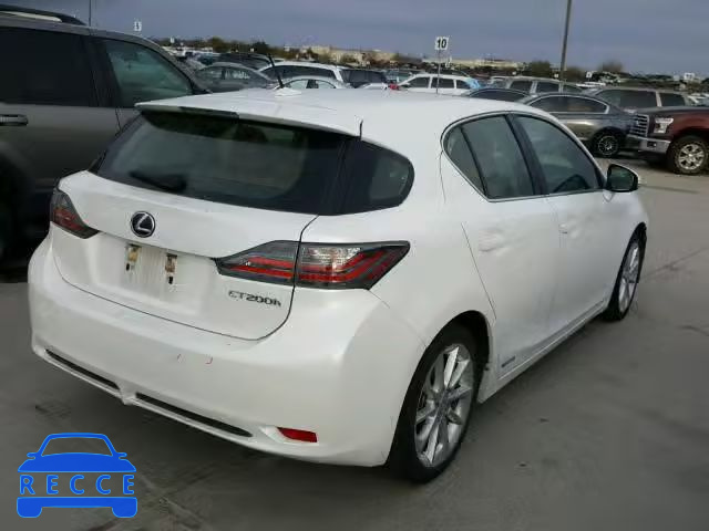 2012 LEXUS CT 200 JTHKD5BH3C2091849 зображення 3