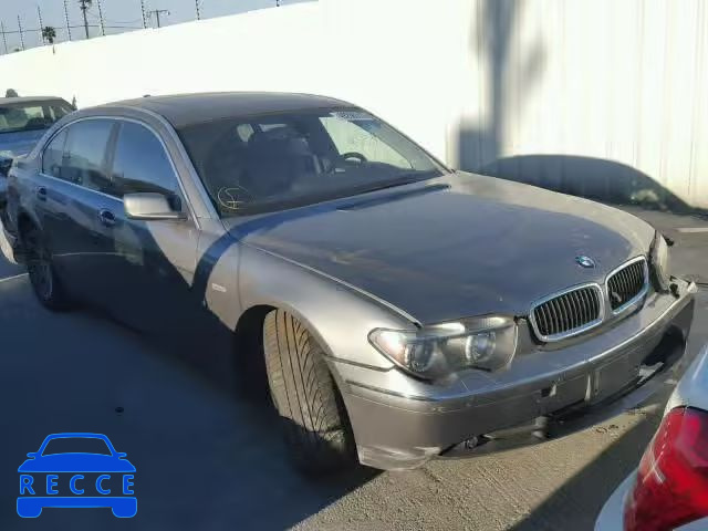 2004 BMW 745 LI WBAGN63444DS48572 зображення 0