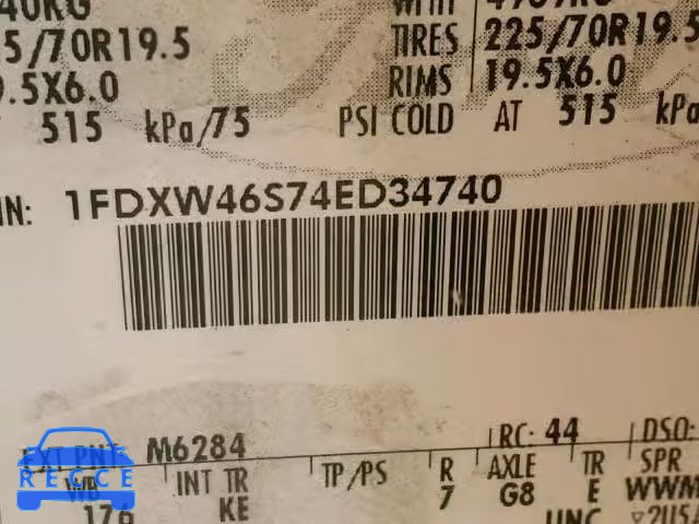 2004 FORD F450 SUPER 1FDXW46S74ED34740 image 9
