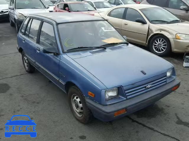 1986 CHEVROLET GEO SPRINT JG1MR6855GK816607 image 0