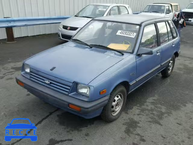 1986 CHEVROLET GEO SPRINT JG1MR6855GK816607 image 1