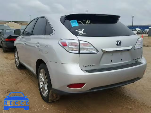 2010 LEXUS RX 450 JTJZB1BAXA2403144 image 2