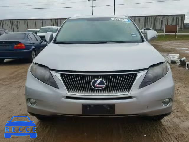 2010 LEXUS RX 450 JTJZB1BAXA2403144 image 8