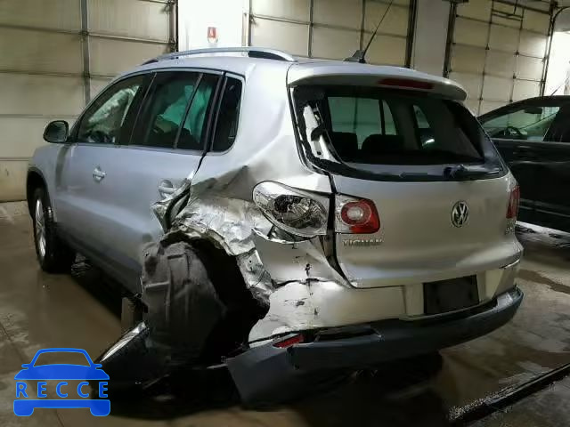 2009 VOLKSWAGEN TIGUAN SE WVGBV75N89W545182 image 2