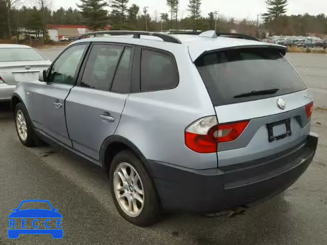 2004 BMW X3 2.5I WBXPA73404WB29724 Bild 2