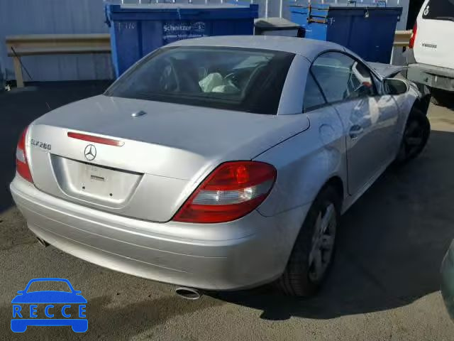 2008 MERCEDES-BENZ SLK 280 WDBWK54F48F188240 зображення 3