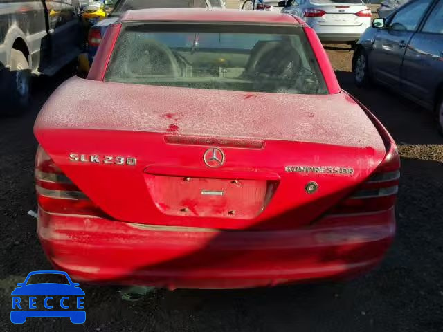 2000 MERCEDES-BENZ SLK 230 KO WDBKK47F3YF154472 image 5