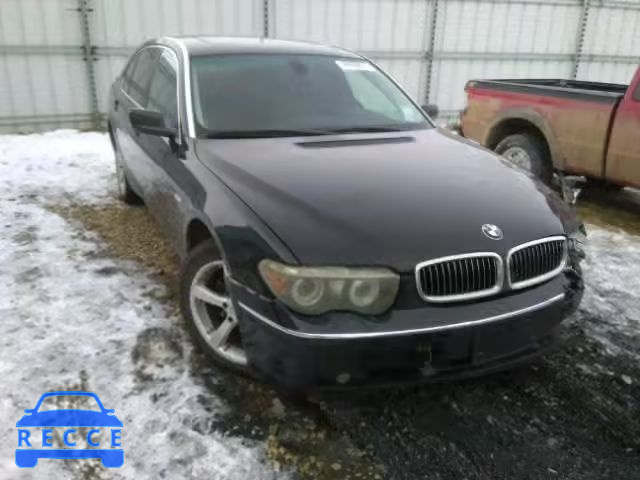 2004 BMW 745 LI WBAGN634X4DS49208 image 0