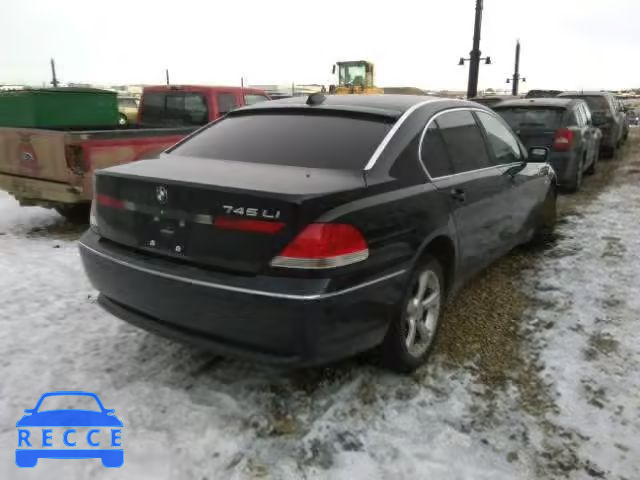 2004 BMW 745 LI WBAGN634X4DS49208 image 3