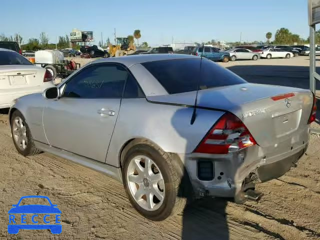 2003 MERCEDES-BENZ SLK 230 KO WDBKK49F43F288168 image 2