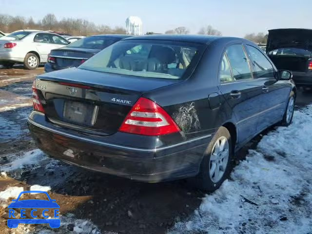 2007 MERCEDES-BENZ C 280 4MAT WDBRF92J57F867237 зображення 3