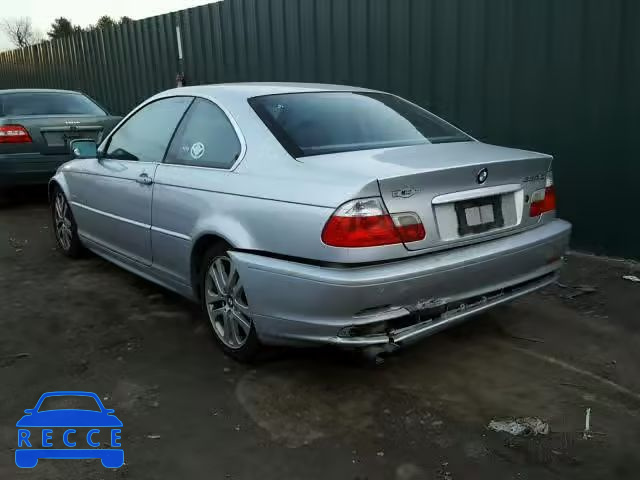 2003 BMW 330 CI WBABN53443PH03778 image 2