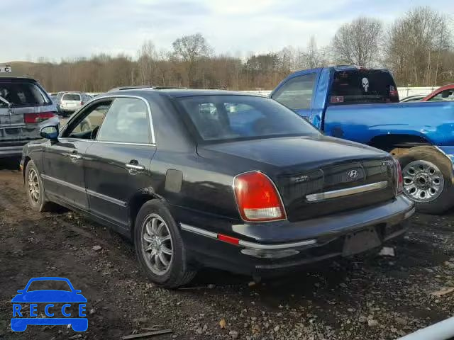 2002 HYUNDAI XG 350 KMHFU45E02A178624 image 2