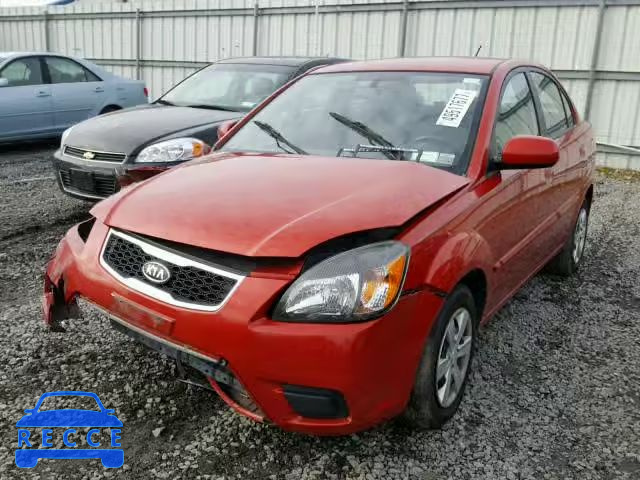 2011 KIA RIO BASE KNADH4A37B6730267 image 1