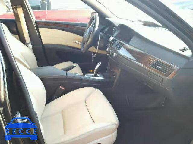 2010 BMW 550 I WBANW5C59ACT56758 зображення 4