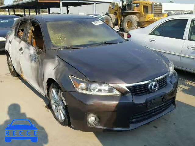 2013 LEXUS CT 200 JTHKD5BHXD2156312 image 0