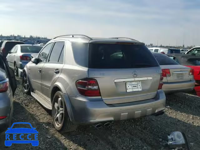 2007 MERCEDES-BENZ ML 63 AMG 4JGBB77E87A159958 image 2