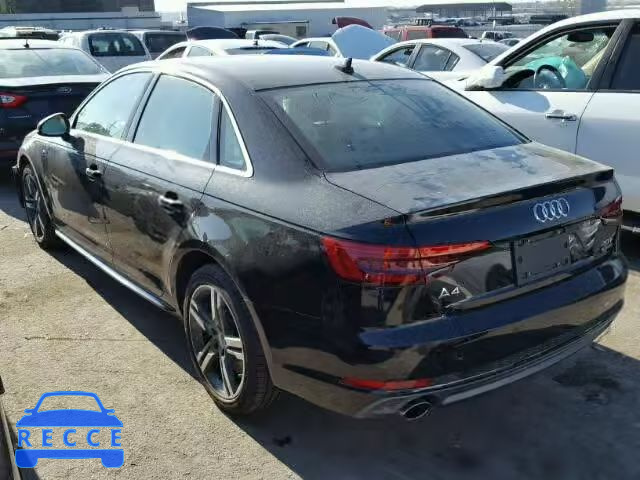 2017 AUDI A4 PREMIUM WAUENAF46HN067429 image 2