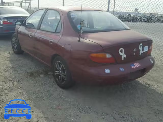 1998 HYUNDAI ELANTRA KMHJF24M3WU699486 image 2