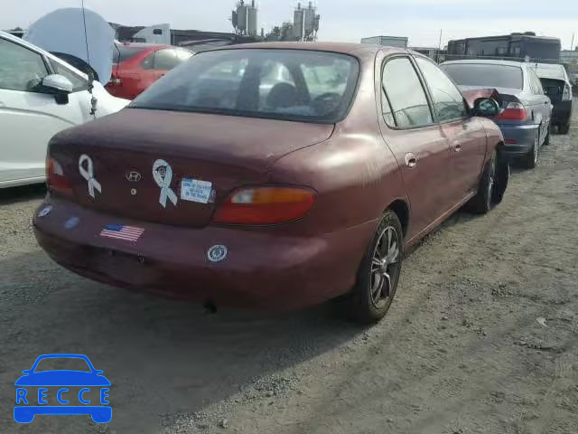 1998 HYUNDAI ELANTRA KMHJF24M3WU699486 image 3