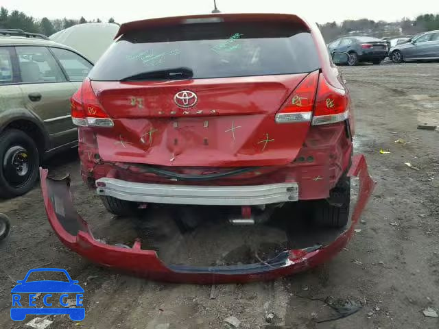 2010 TOYOTA VENZA BASE 4T3ZK3BB8AU022570 image 8