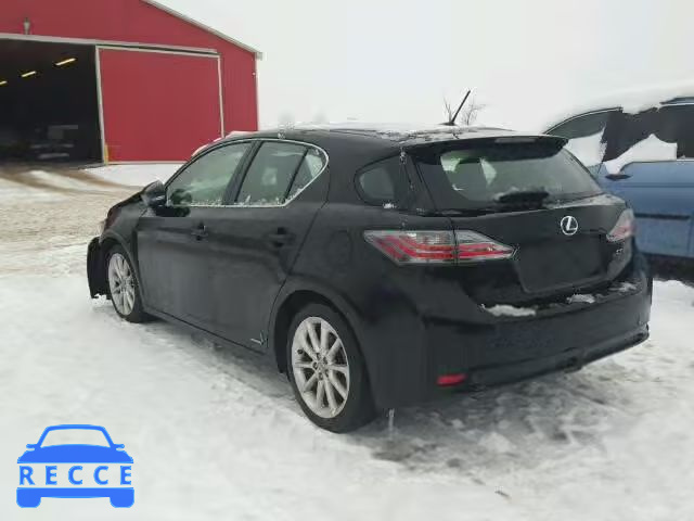 2012 LEXUS CT 200 JTHKD5BH7C2060961 зображення 2