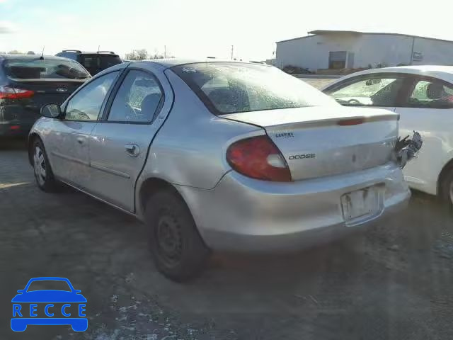 2001 DODGE NEON SE 1B3ES46C11D166676 image 2