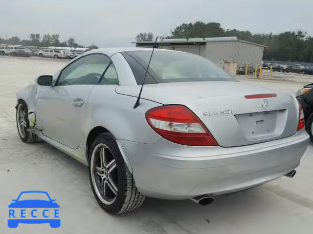 2005 MERCEDES-BENZ SLK 350 WDBWK56F95F075120 image 2