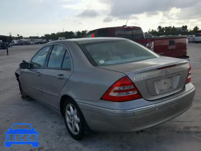 2003 MERCEDES-BENZ C 240 4MAT WDBRF81J53F388029 зображення 2