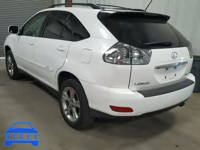 2007 LEXUS RX 400H JTJGW31U072003900 image 2