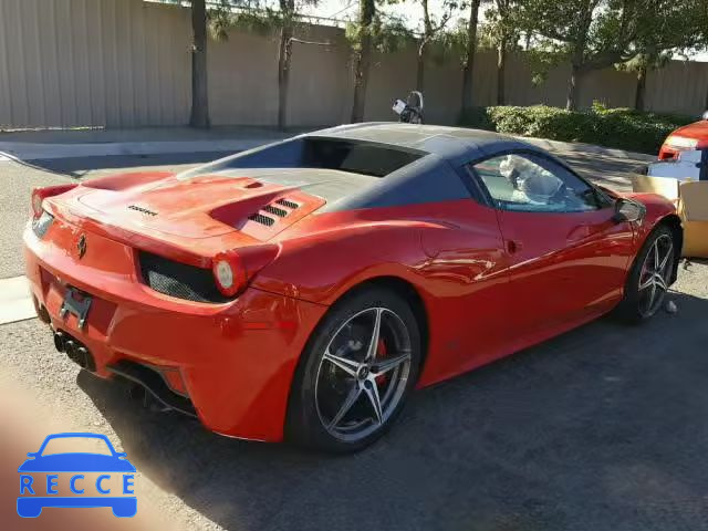 2013 FERRARI 458 SPIDER ZFF68NHA7D0189332 image 3