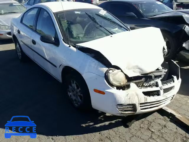 2005 DODGE NEON BASE 1B3ES26C35D157844 зображення 0