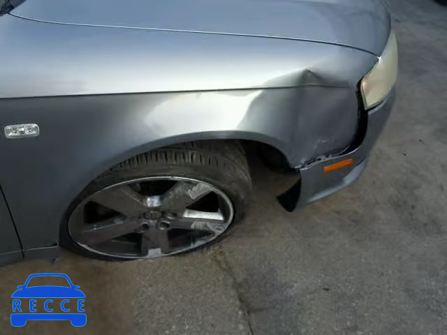 2006 AUDI A4 S-LINE WAUBF78E56A023189 image 8