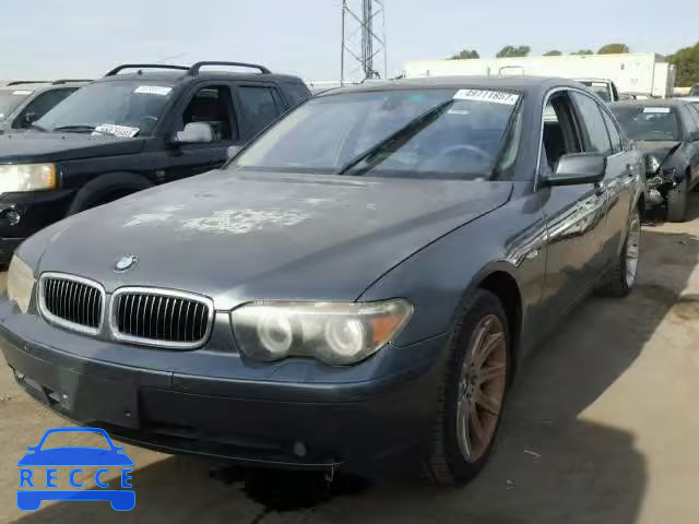 2004 BMW 745 I WBAGL63494DP71270 image 1