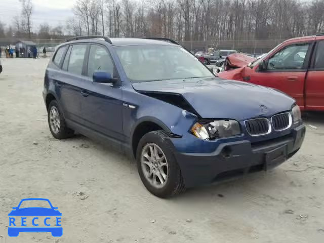 2005 BMW X3 2.5I WBXPA73485WC50406 image 0