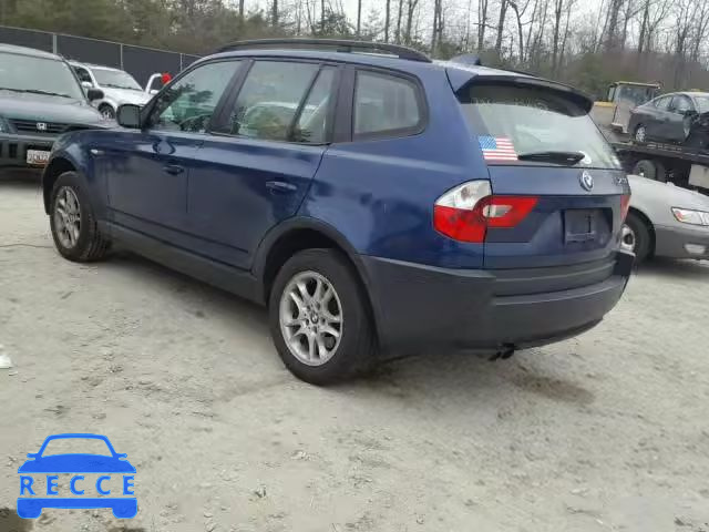 2005 BMW X3 2.5I WBXPA73485WC50406 image 2