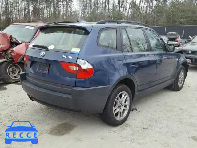 2005 BMW X3 2.5I WBXPA73485WC50406 image 3