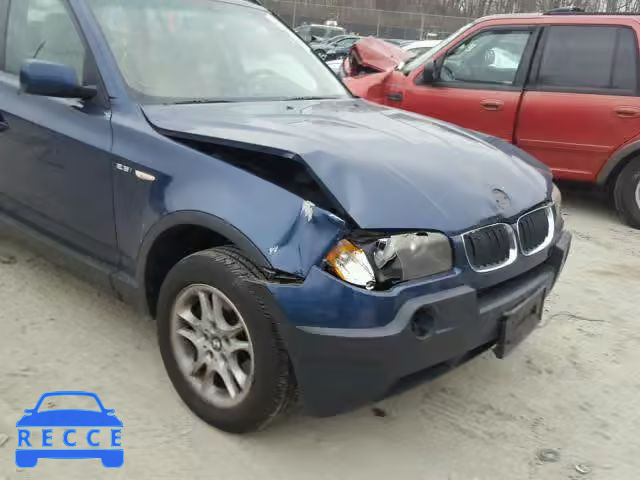 2005 BMW X3 2.5I WBXPA73485WC50406 image 8