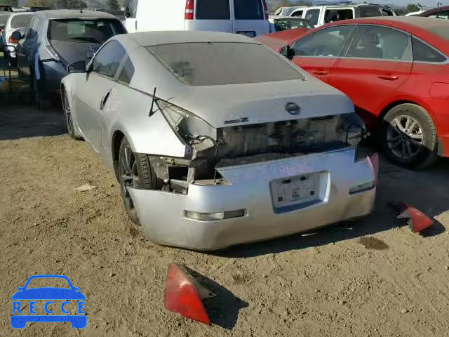 2003 NISSAN 350Z COUPE JN1AZ34D43T107390 зображення 2