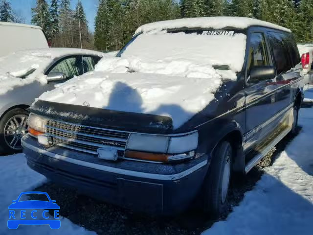 1993 PLYMOUTH VOYAGER 2P4GH2531PR307307 image 1