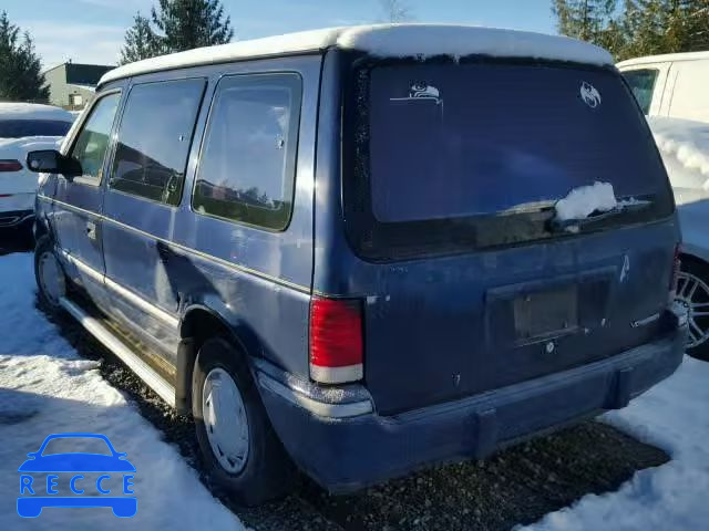 1993 PLYMOUTH VOYAGER 2P4GH2531PR307307 image 2