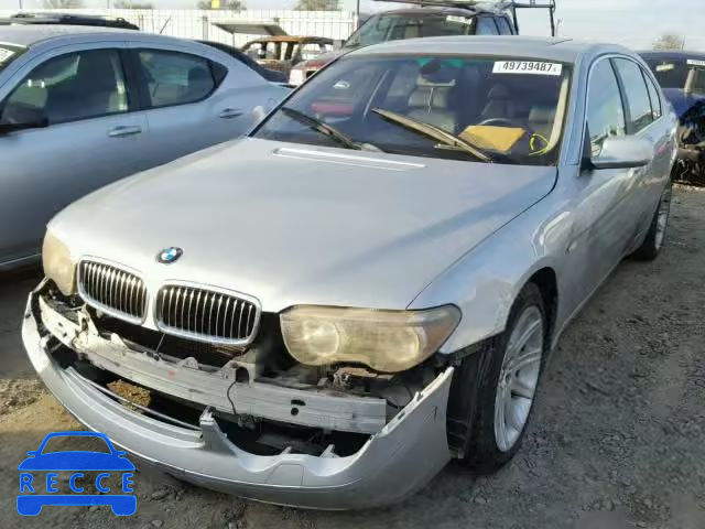 2003 BMW 745 LI WBAGN63403DS44419 зображення 1
