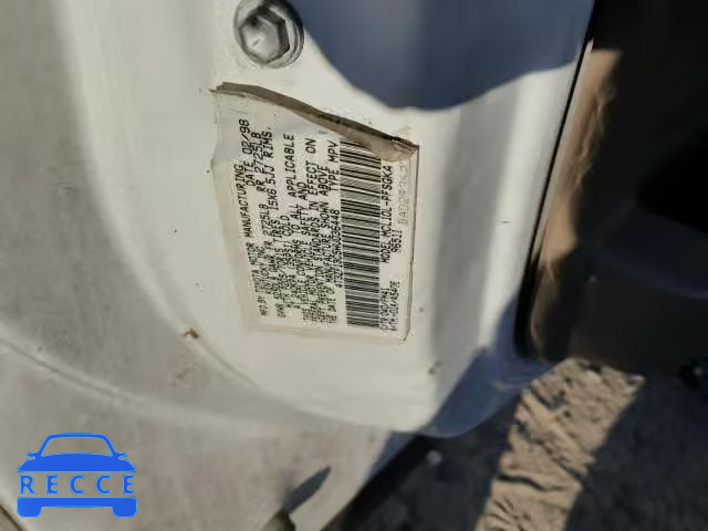 1998 TOYOTA SIENNA LE 4T3ZF13C5WU036448 image 9