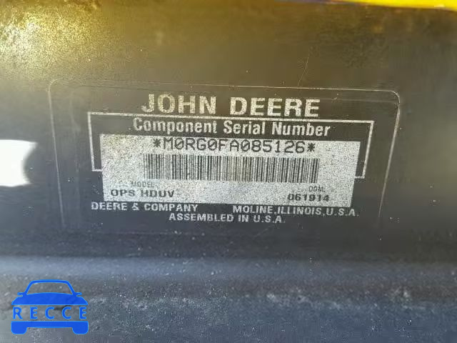 2014 JOHN DEERE M0RG0FA085126 image 9