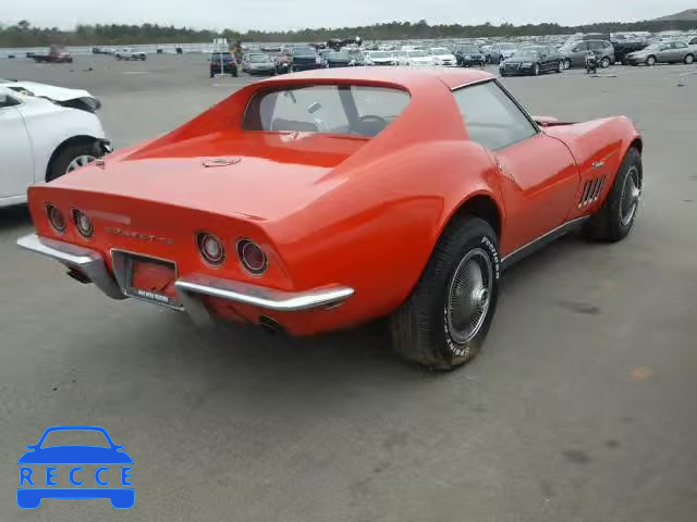 1969 CHEVROLET CORVETTE 194379S717362 Bild 3