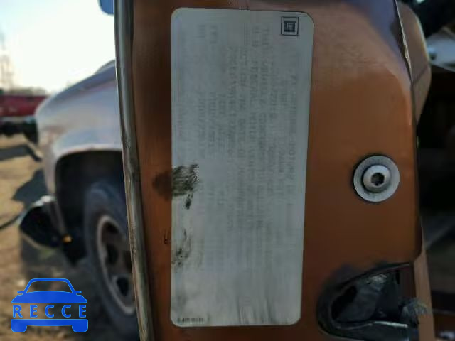 1989 CHEVROLET GMT-400 C1 2GCEC19K4K1250856 image 9