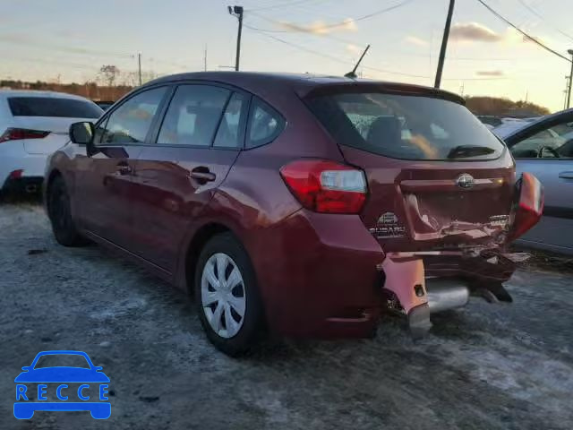 2014 SUBARU IMPREZA BA JF1GPAA60E8302082 image 2