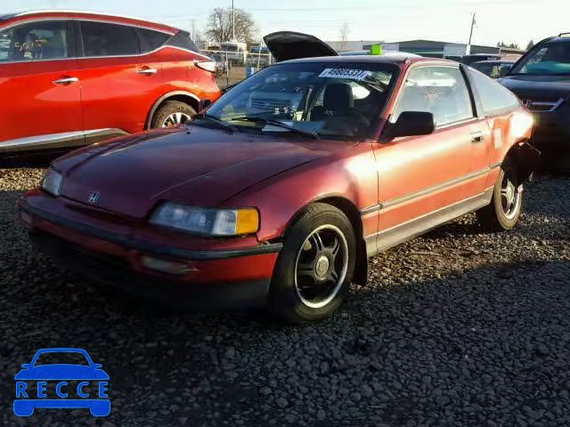 1990 HONDA CIVIC CRX JHMED8358LS015451 зображення 1