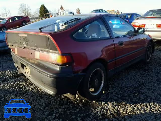 1990 HONDA CIVIC CRX JHMED8358LS015451 зображення 3