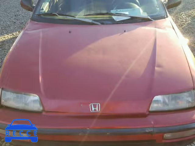 1990 HONDA CIVIC CRX JHMED8358LS015451 зображення 6